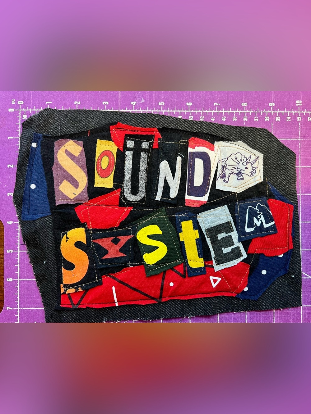 Ransom Note Patch - Sound System - Picture 3 of 12